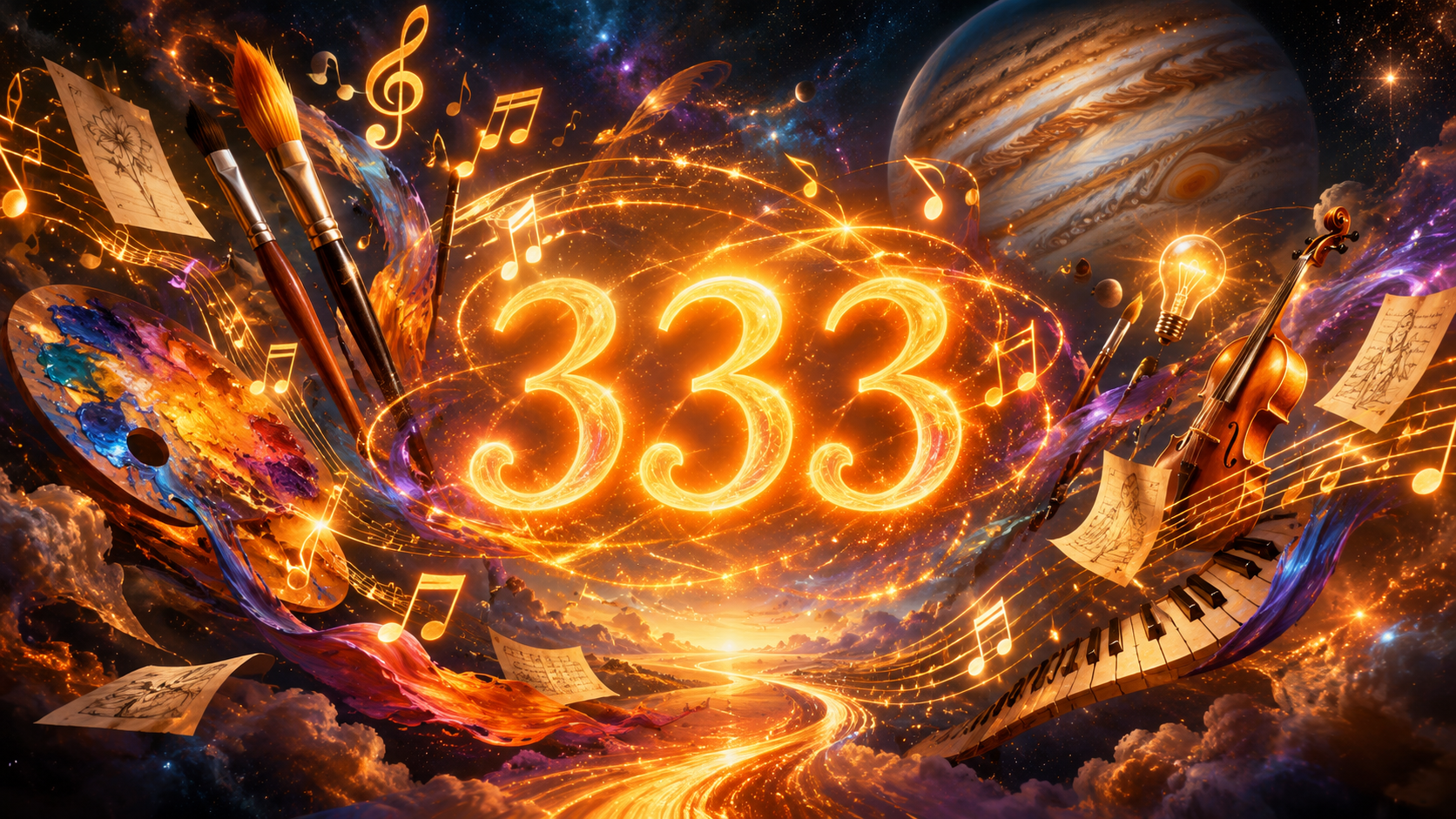 333 Angel Number Meaning — Creativity & Divine Support