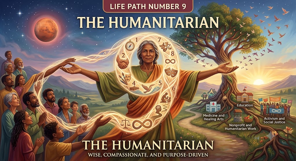 Life Path Number 9 — Meaning, Traits & Destiny